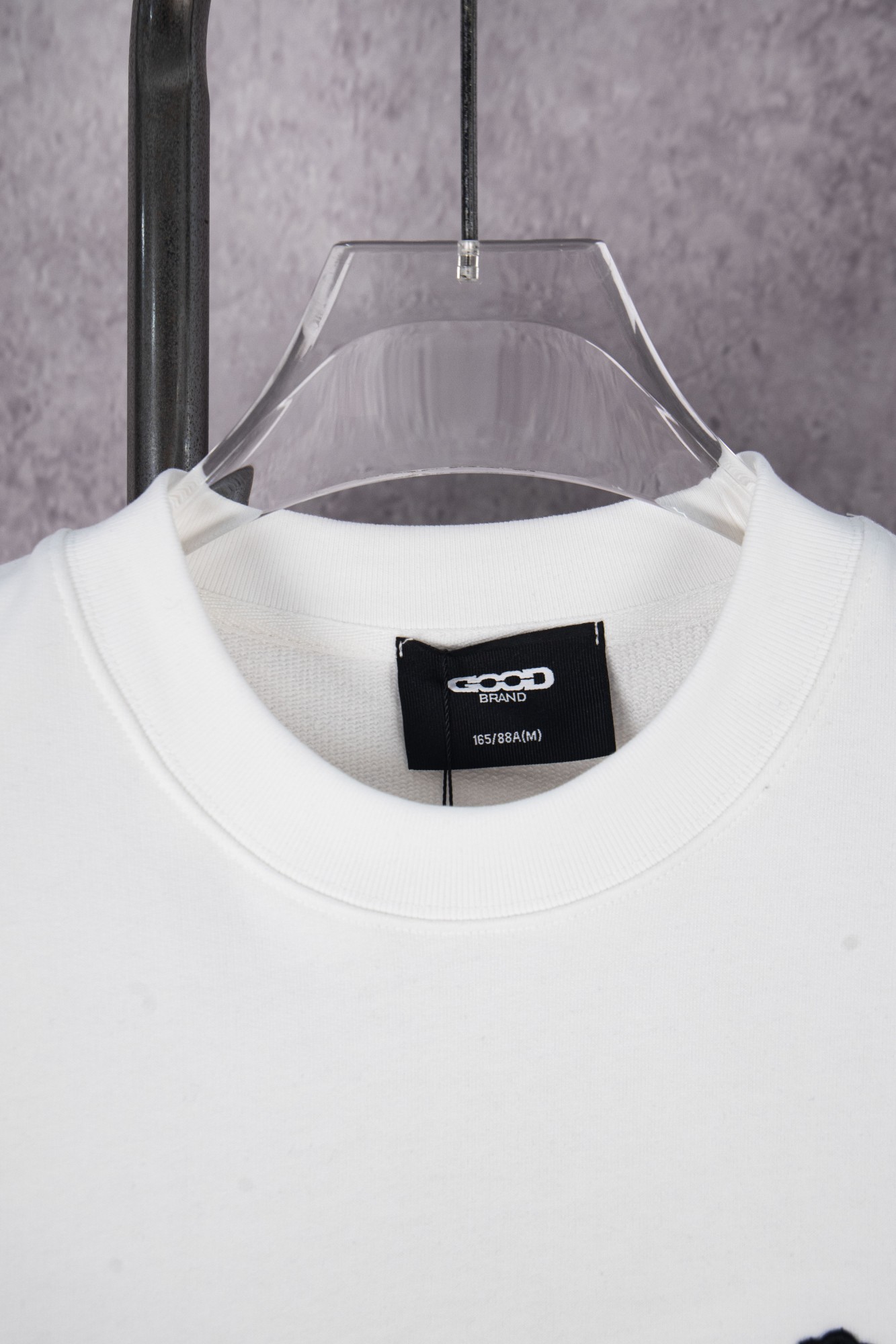 GOODBRAND 25ss GOOD LOVES小花标语轻奢时尚圆领卫衣
