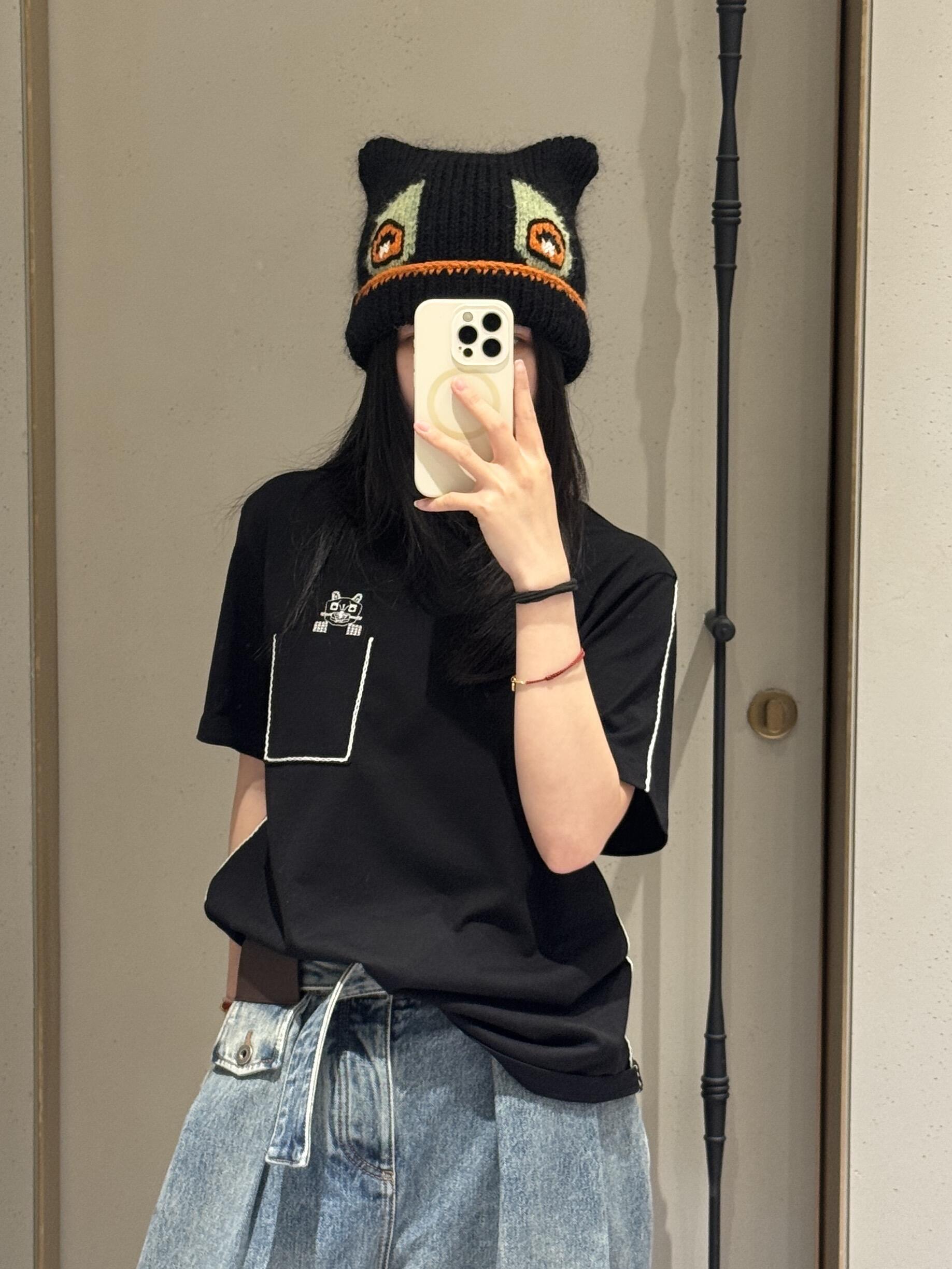 NO:666310,Capturing a cute little “meow star”,, 19860909捕捉一个小可爱 “喵星人”,, ,Women's clothing