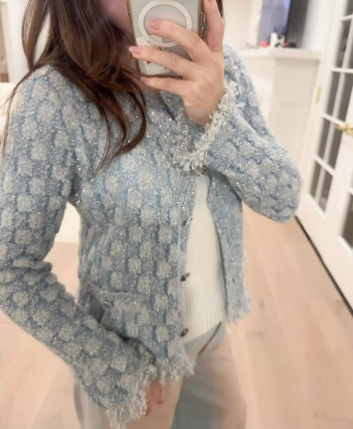 NO:685356,Beautiful and fine glitter, only upper body people understand,,19860909绝美细闪 只有上身的人才懂,,,Women's clothing