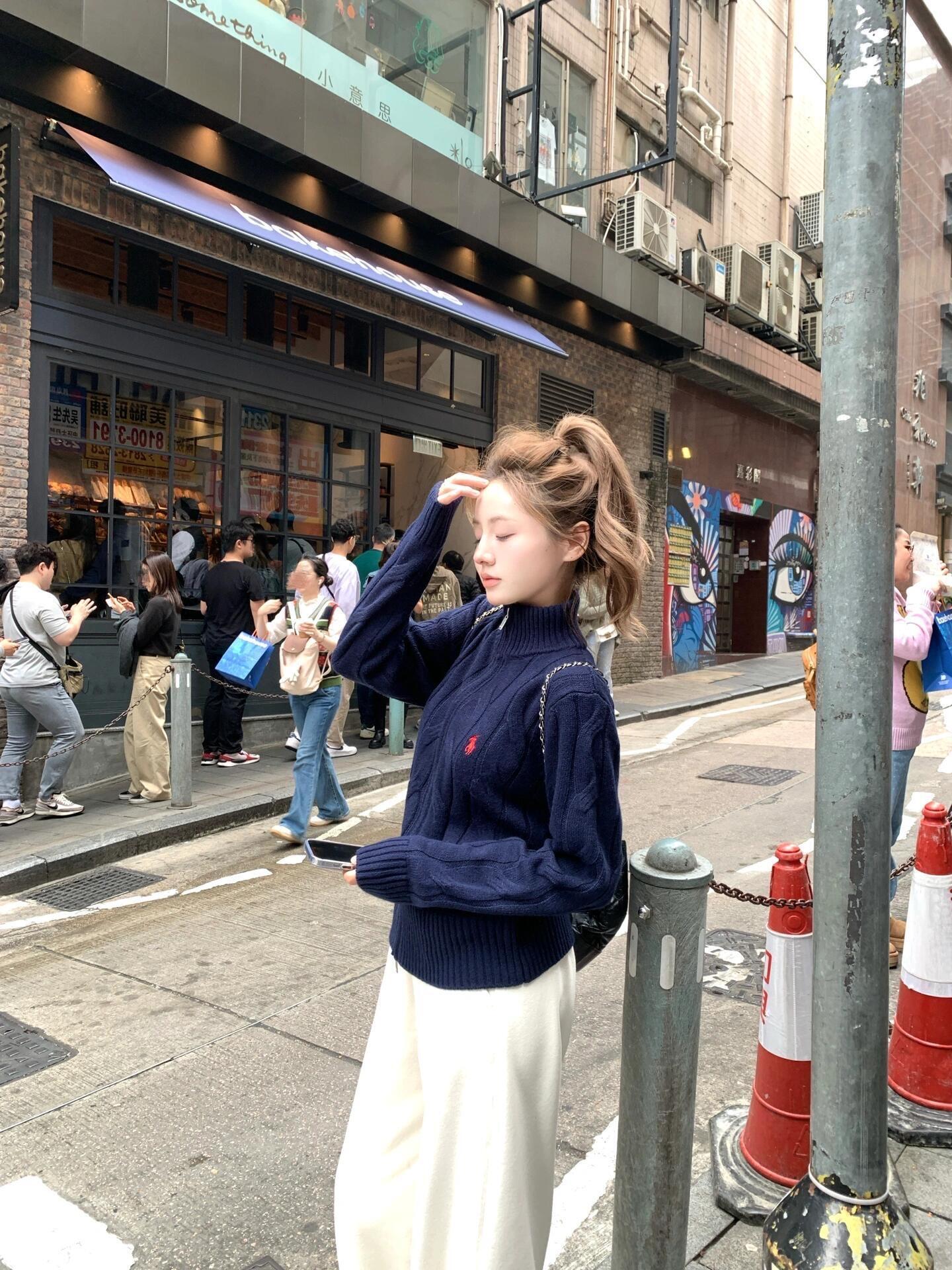 NO:694803,Deep navy high school style,,19860909深藏蓝 高级学院风,,,Women's clothing