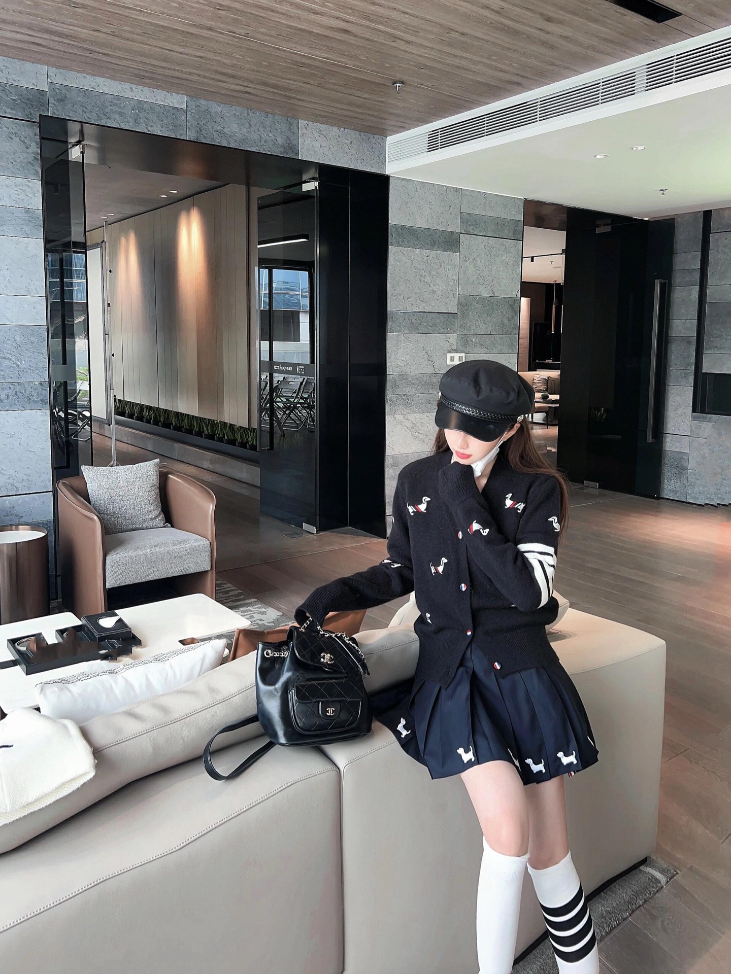 NO:748607,This is how to wear puppy pleated skirts, skirts,19860909春夏这样搭 小狗百褶裙,,skirts,,Women's clothing