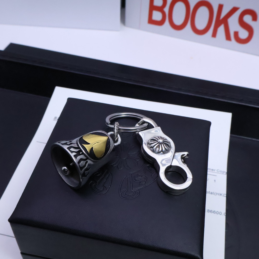 Chrome Hearts Bell Keychain, Stylish Bag and Pant Accessory, Premium Quality 3 1734151130 258