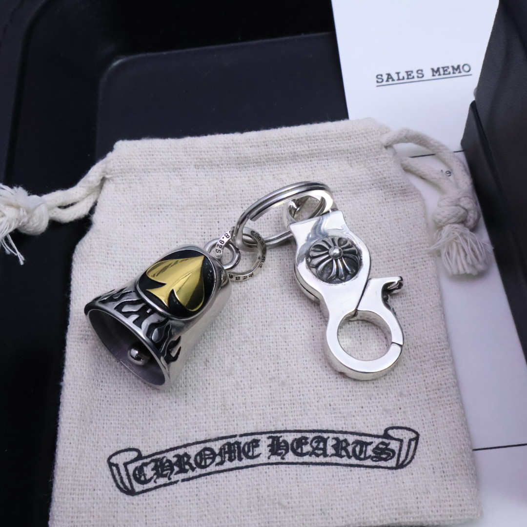 Chrome Hearts Bell Keychain, Stylish Bag and Pant Accessory, Premium Quality 4 1734151130 991