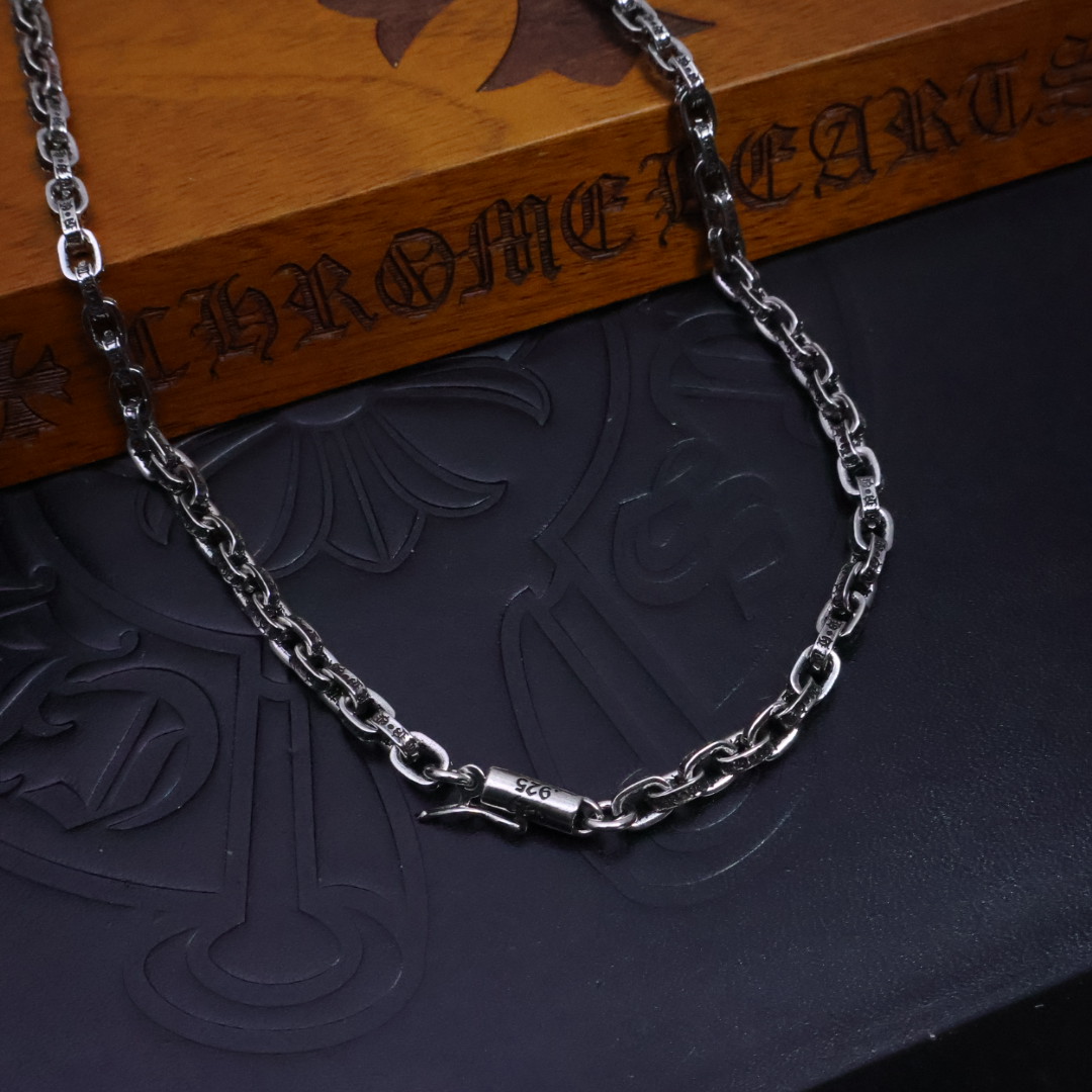 Chrome Hearts Style Necklace - Cross & Floral Design, Unisex Fashion Jewelry 9 1734497239 598