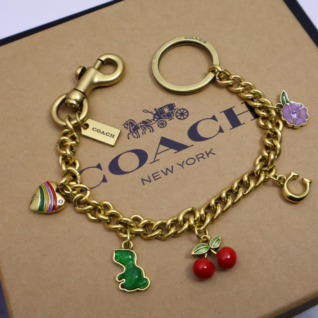 💰137coach key-tuff wrapper with great taste in cute, matching box。 - 图片 5