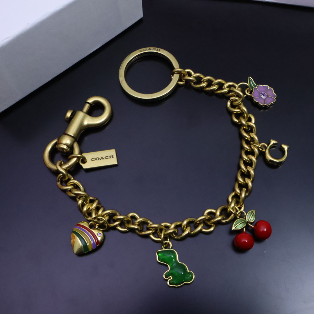 💰137coach key-tuff wrapper with great taste in cute, matching box。 - 图片 2
