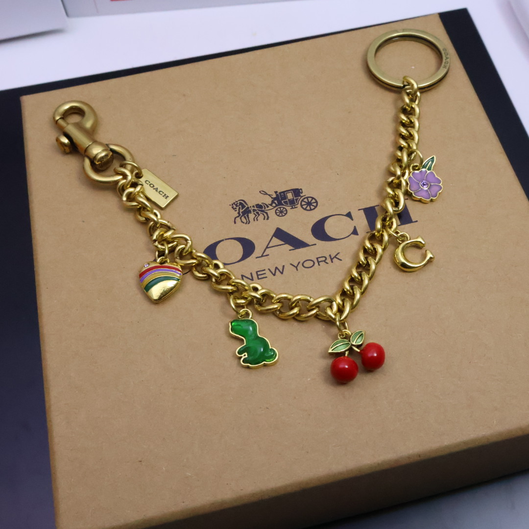 💰137coach key-tuff wrapper with great taste in cute, matching box。 - 图片 6