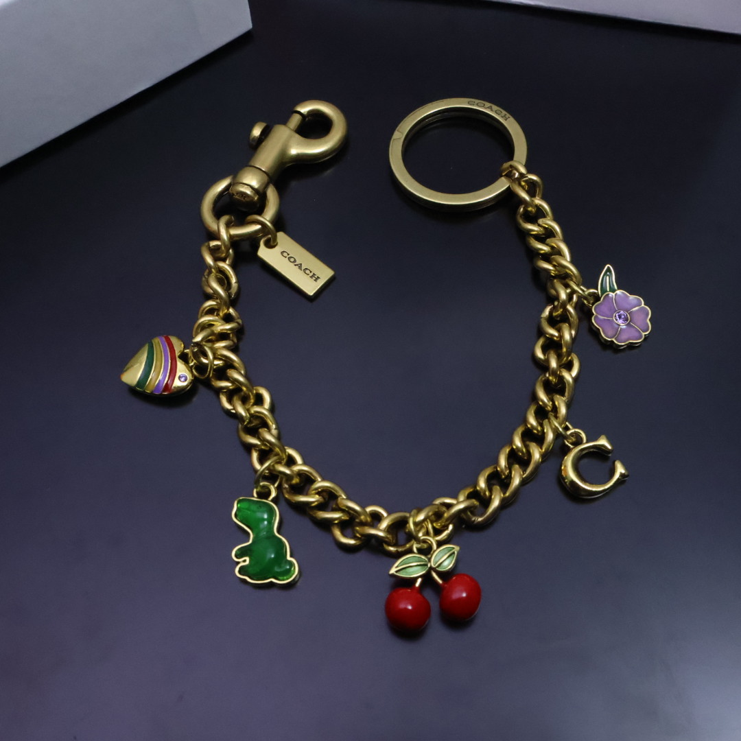 💰137coach key-tuff wrapper with great taste in cute, matching box。 - 图片 3