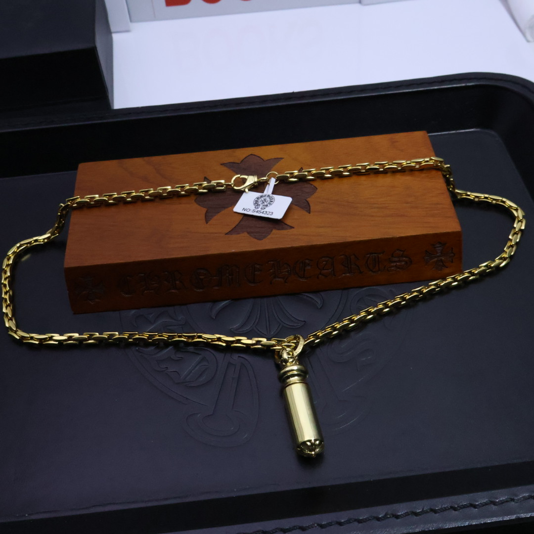 克罗心手工制作工艺✝️黄金色经典卖爆的项链，🤩帅爆了克罗心项链 ⚜️造型不同的花纹设计风格 呈现出与众不