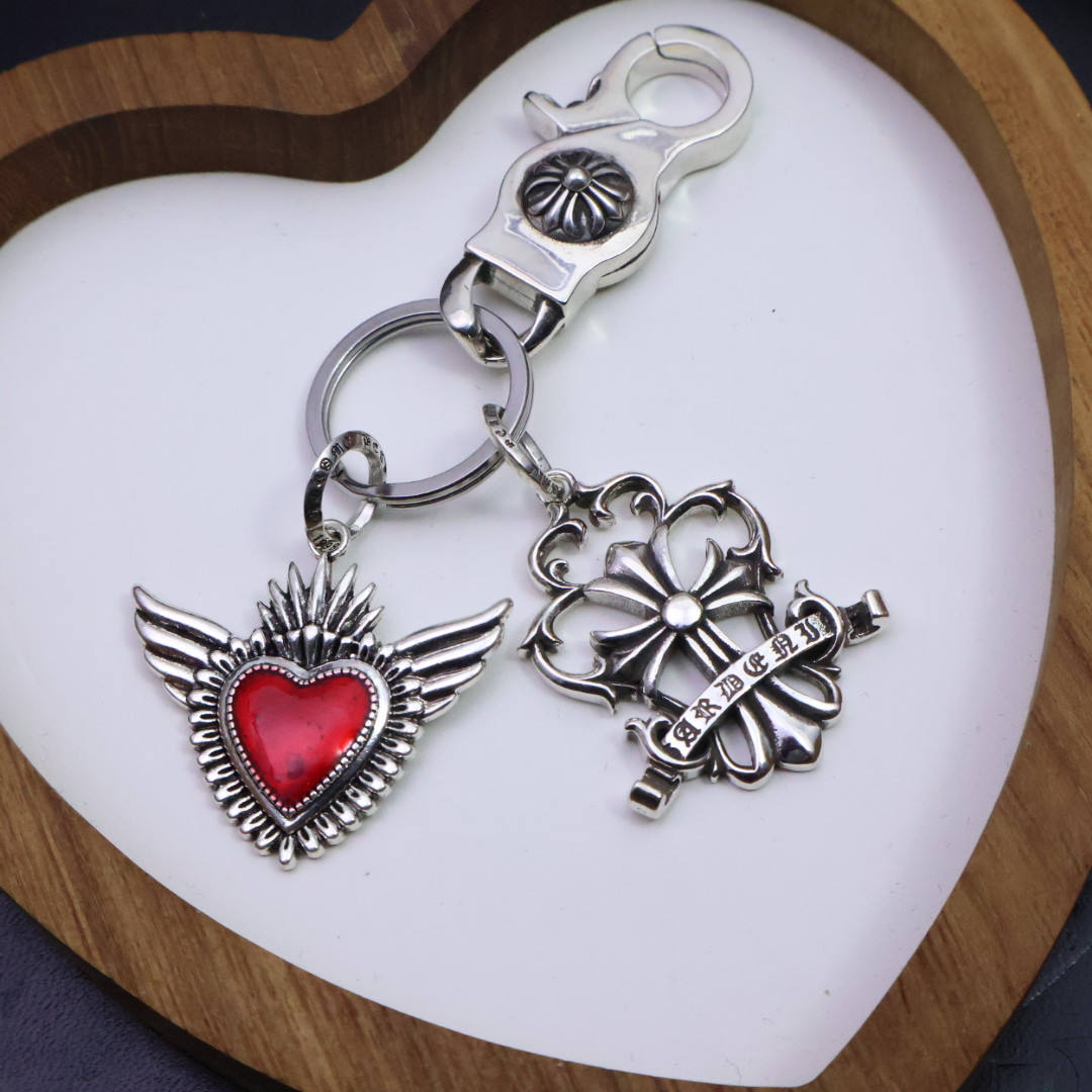 Stylish Handmade Quexor Key: Perfect Valentine’s Day Gift, High-Quality 925 Silver Design - 图片 3