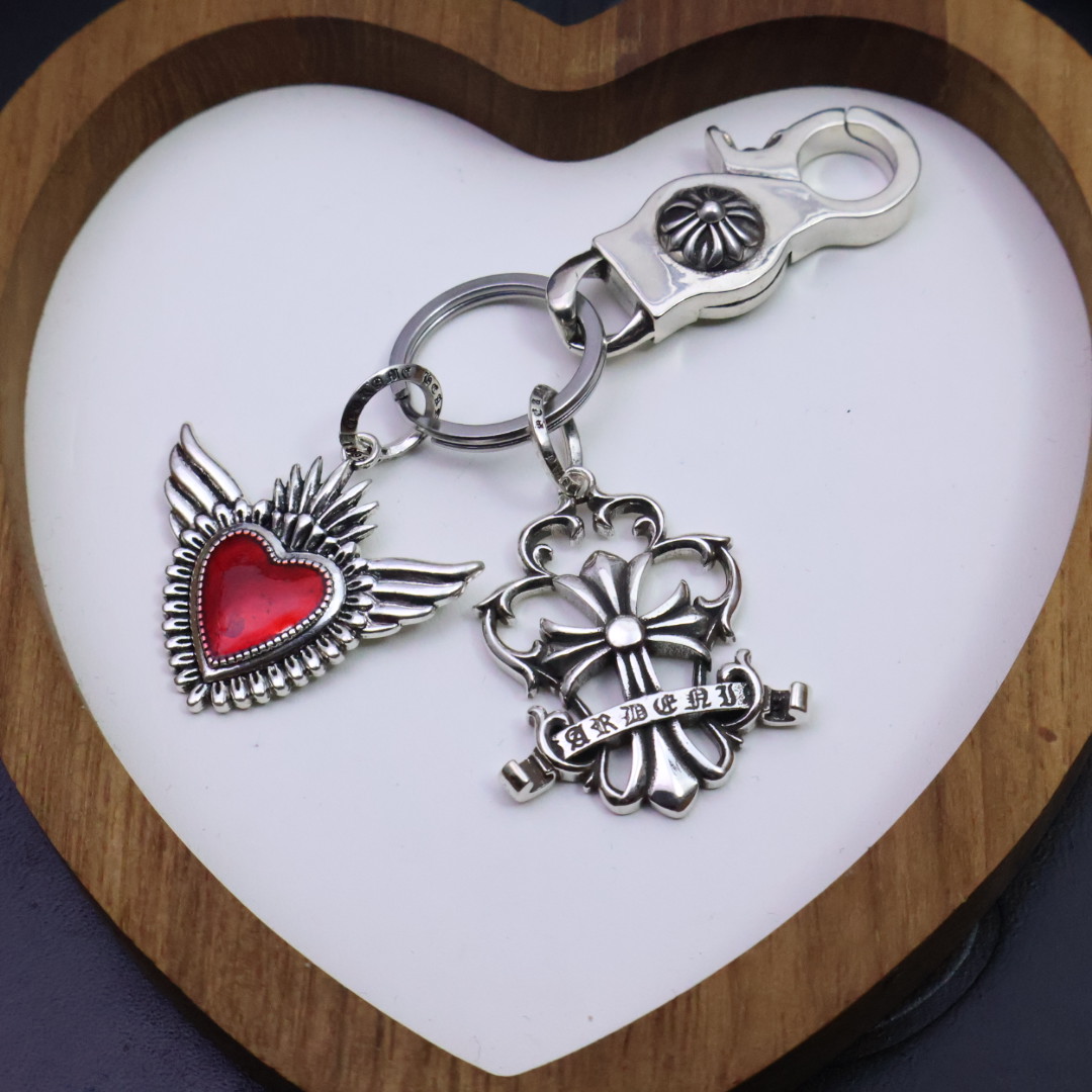 Stylish Handmade Quexor Key: Perfect Valentine’s Day Gift, High-Quality 925 Silver Design - 图片 2