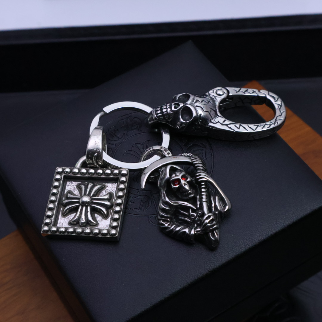 Chrome Hearts Gothic Cross Key Buttons Collection Summary - 图片 5
