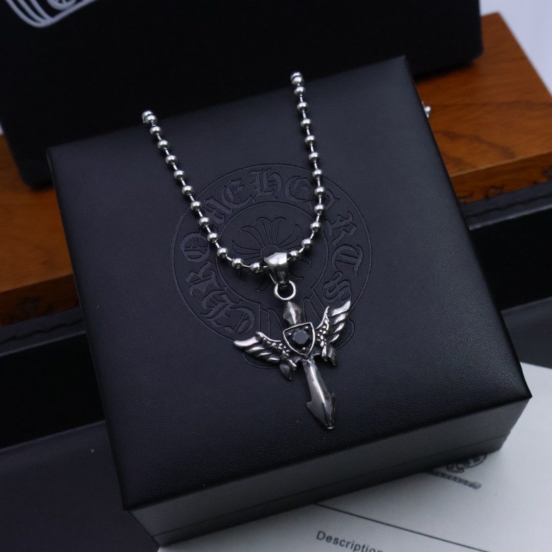 Chrome Hearts 克罗心浮雕银饰间隔 暗黑荆棘缠绕温柔