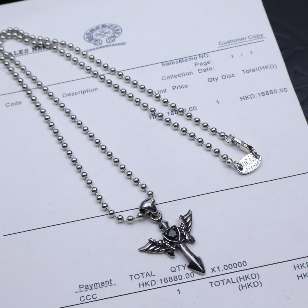 Chrome Hearts 克罗心浮雕银饰间隔 暗黑荆棘缠绕温柔