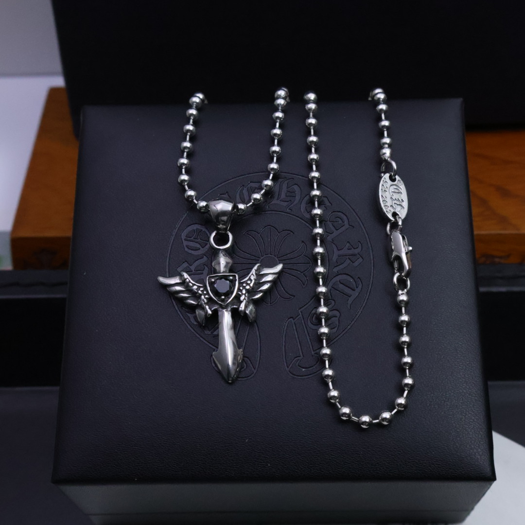 Chrome Hearts 克罗心浮雕银饰间隔 暗黑荆棘缠绕温柔