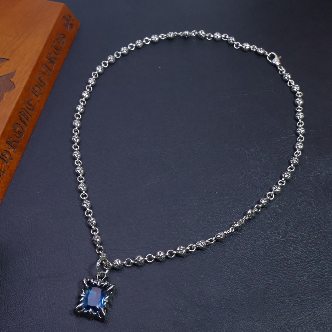 Chrome Hearts 𝐡𝐞𝐚𝐫𝐭𝐬 克罗心项链