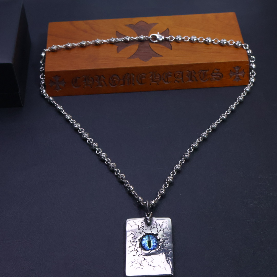 Chrome Hearts 𝐡𝐞𝐚𝐫𝐭𝐬 克罗心项链