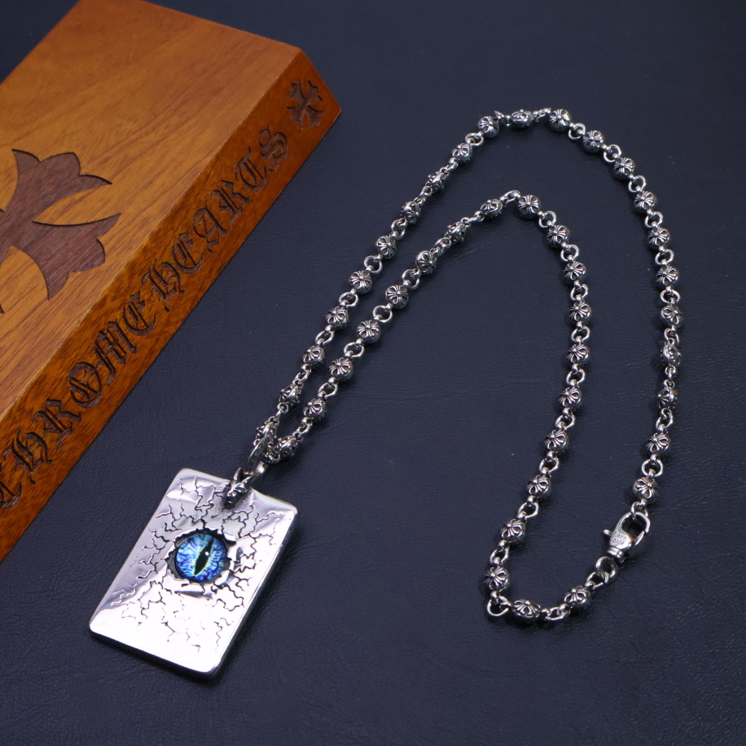Chrome Hearts 𝐡𝐞𝐚𝐫𝐭𝐬 克罗心项链