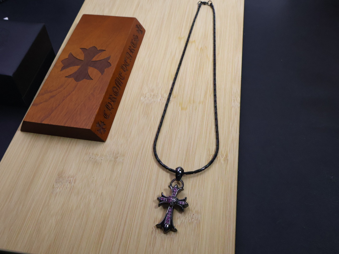 Chrome Hearts 𝐡𝐞𝐚𝐫𝐭𝐬 克罗心项链