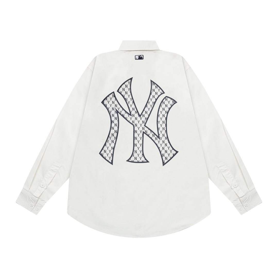 New York Yankees Big Shirt Collection: Sizes S-XL in White, Black, Sky Blue - 图片 2
