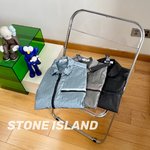 Stone Island High
 Clothing Coats & Jackets Black Blue Grey Nylon Long Sleeve