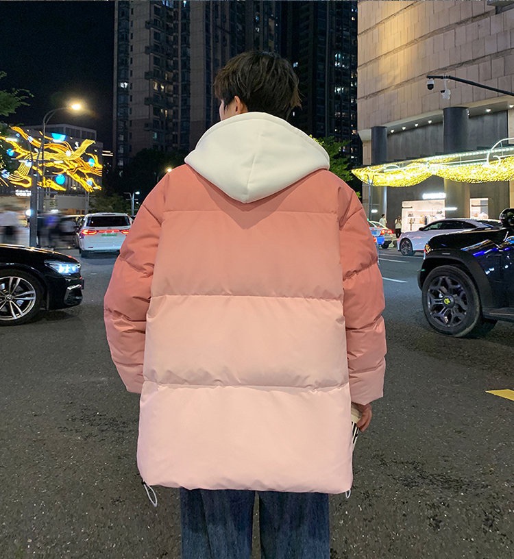 💰275
模特图
New Balance新百伦NB渐变色 连帽假两件加厚棉服棉衣面包服,
..............................................................................................................................