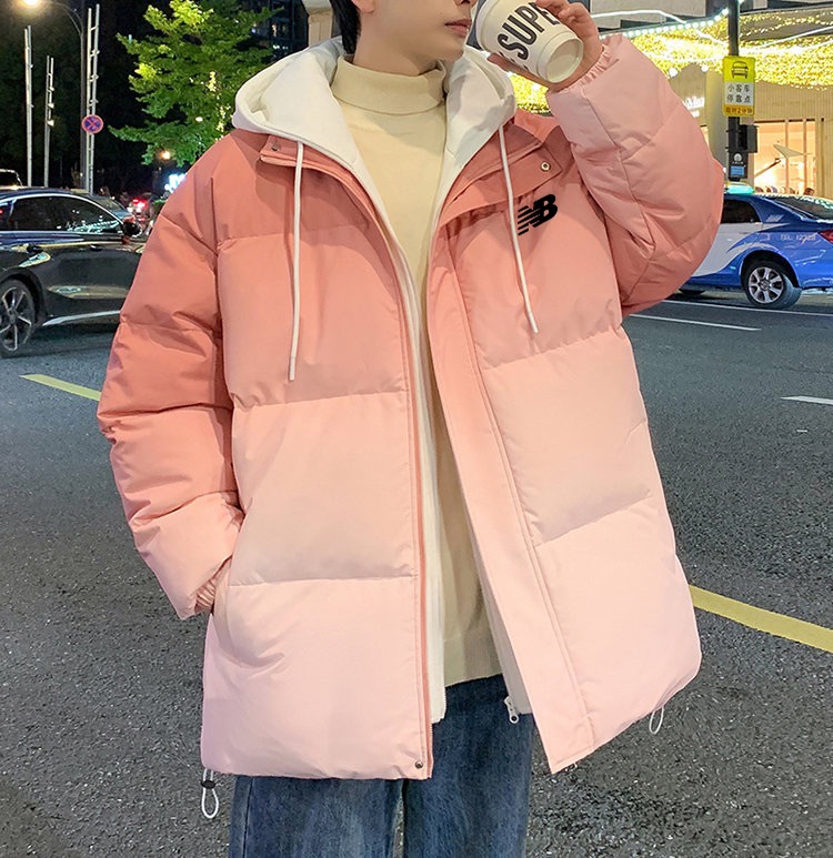 💰275
模特图
New Balance新百伦NB渐变色 连帽假两件加厚棉服棉衣面包服,
..............................................................................................................................