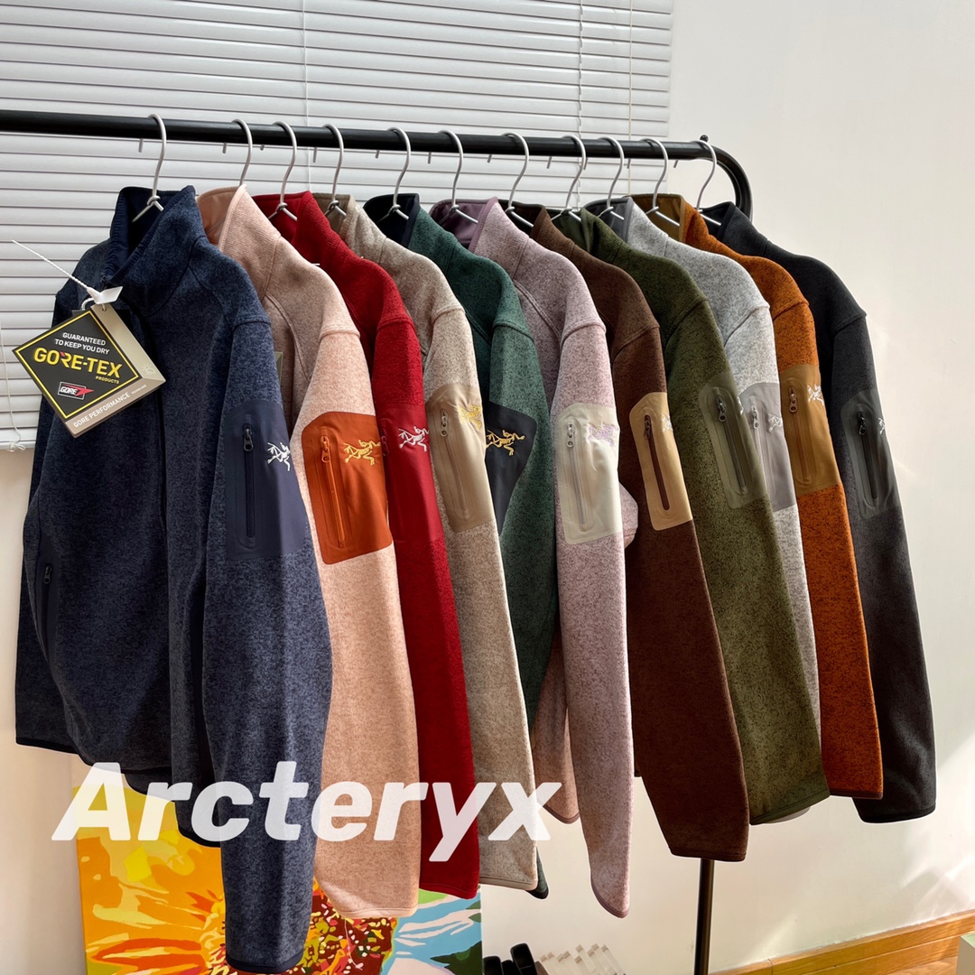 Arcteryx Kleding Cardigans Jas &Jassen Nederland 7 Star Replica
 Legergroen Zwart Blauw Bruin Donkerbruin Groen Grijs Lichtgrijs Oranje Roze Paars Rood Splijten Vrouwen Katoen Herfst/winter collectie Fashion Casual