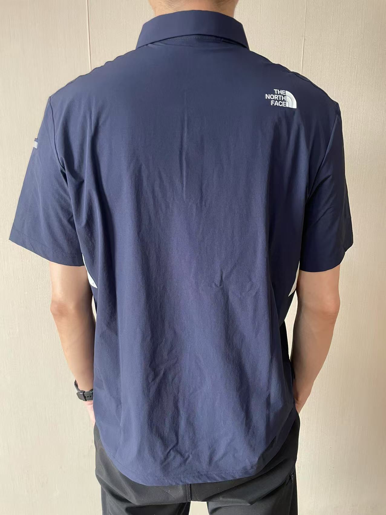 供💰105
模特图
北面The North Face 夏季新款综合训练运动健身男士吸湿速干防晒短袖POLO衫！

