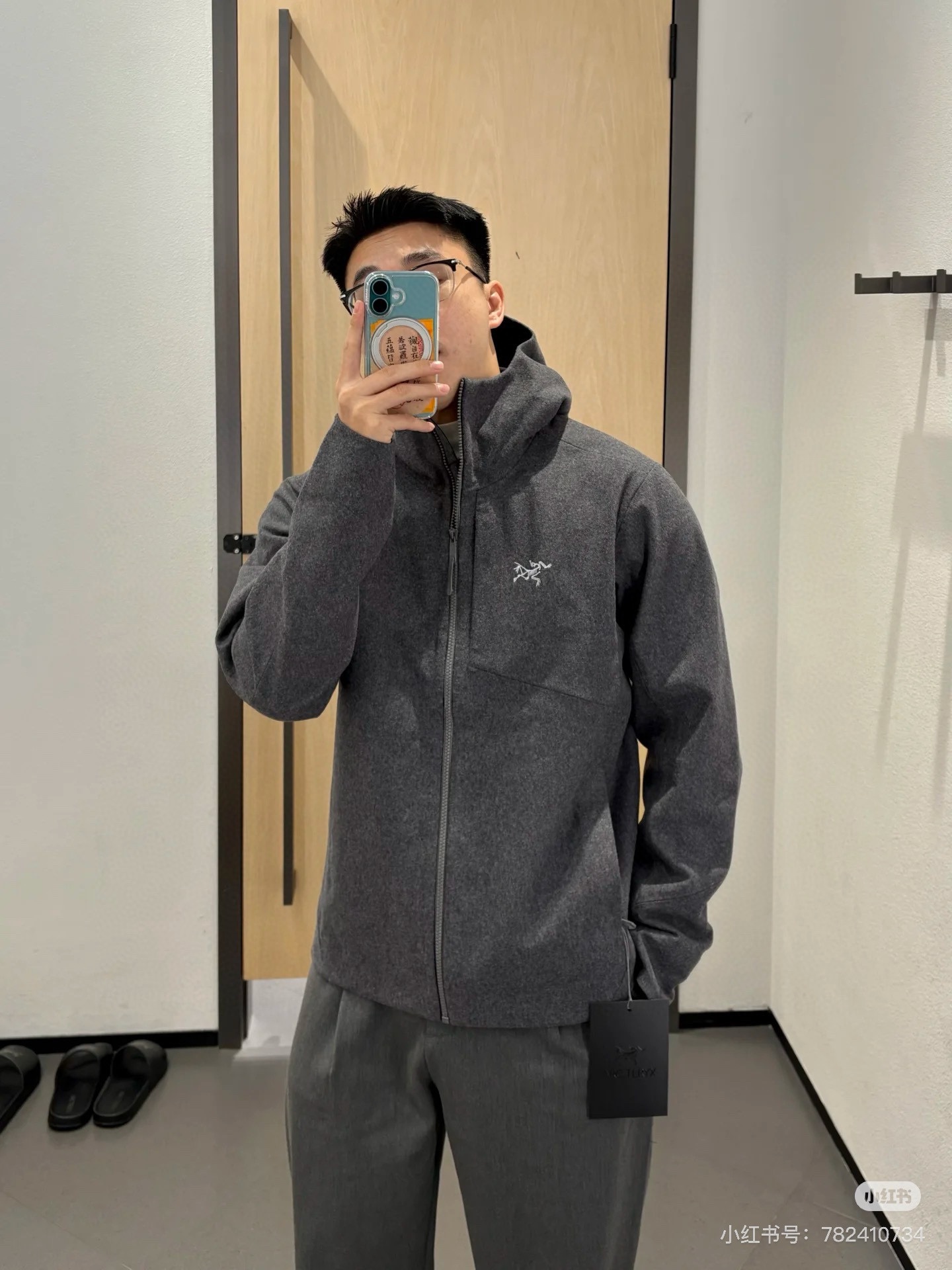 Arc'teryx Sawyer Wool Hoody Chaqueta Softshell con Capucha, Unisex, Resistente al Viento 3 i1755087973 8339 0