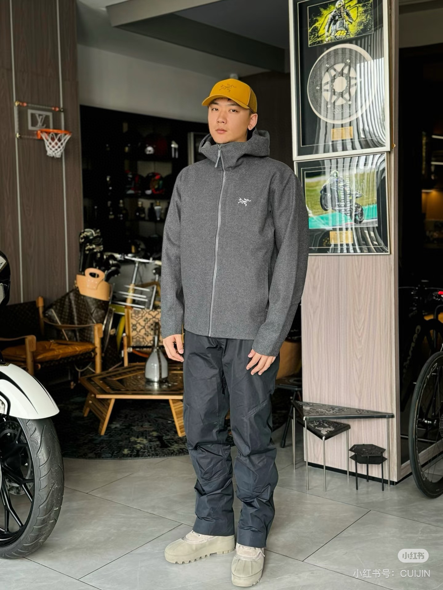 Arc'teryx Sawyer Wool Hoody Chaqueta Softshell con Capucha, Unisex, Resistente al Viento 8 i1755087973 9466 2