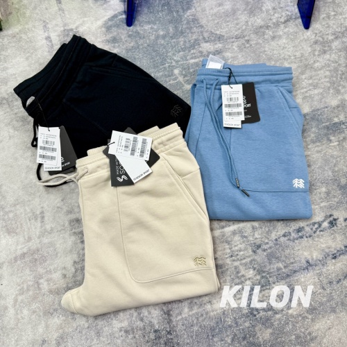 KOLON SORT Knit Sweatpants Solid Color with Large Pockets and Drawstring 28 KOLON SORT Knit Sweatpants Solid Color with Large Pockets and Drawstring
