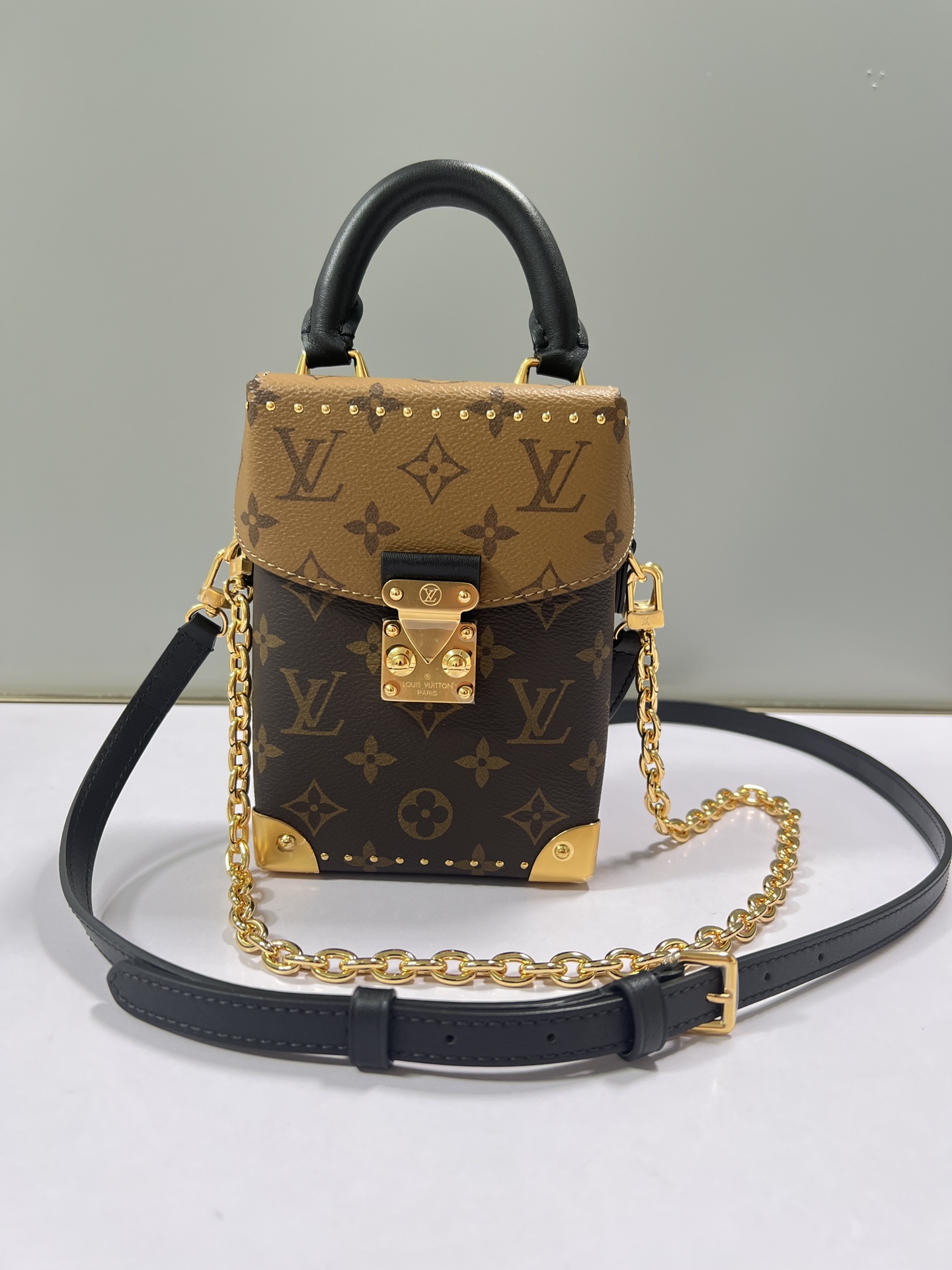 Louis Vuitton Bags Handbags Yellow Monogram Reverse Canvas Chains M82465