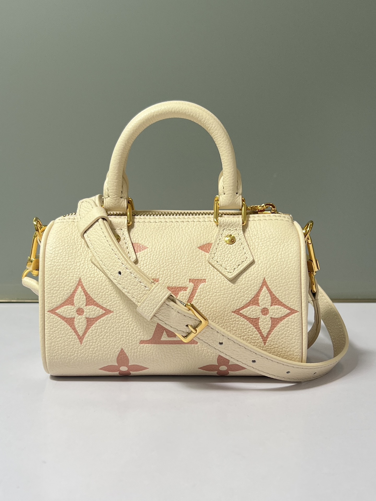 Louis Vuitton LV Speedy Bags Handbags White Empreinte​ M81913