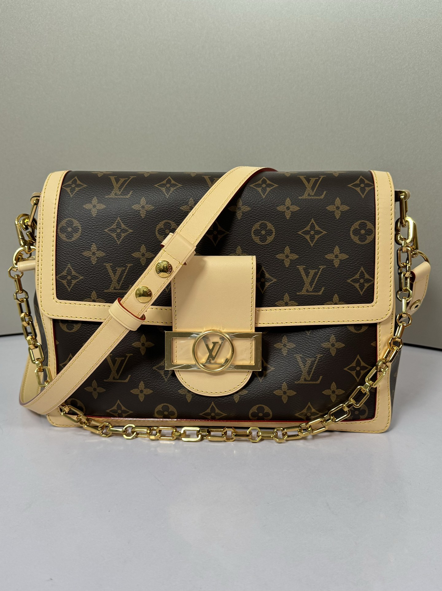 Louis Vuitton LV Dauphine Bags Handbags Monogram Canvas Cowhide Spring/Summer Collection M47149
