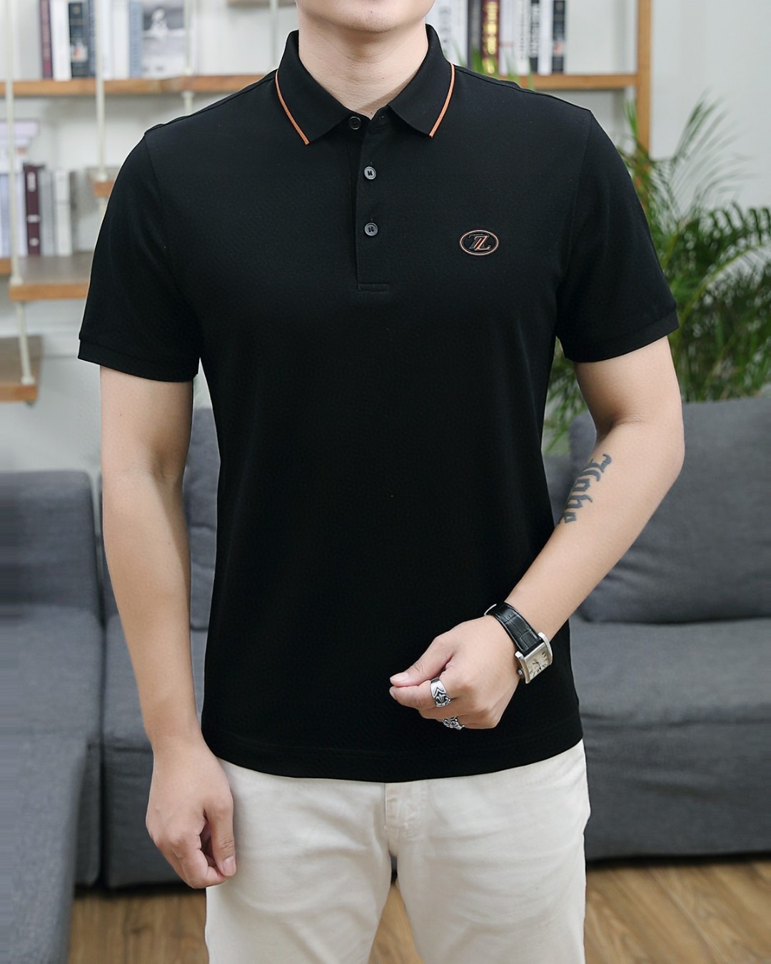 桑蚕丝🔥杰尼亚/Ermenegildo Zegna
24夏季新品经典时尚翻领Polo短袖👍🏻时尚单品设计