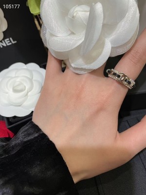 Chanel Jewelry Ring- Genuine Leather