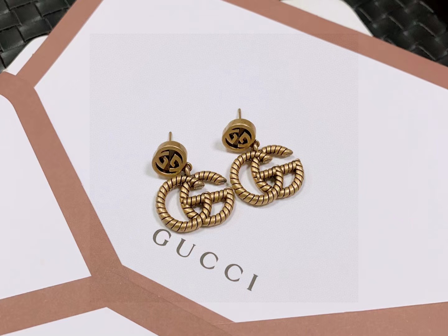 Gucci Jewelry Earring Yellow 925 Silver Brass