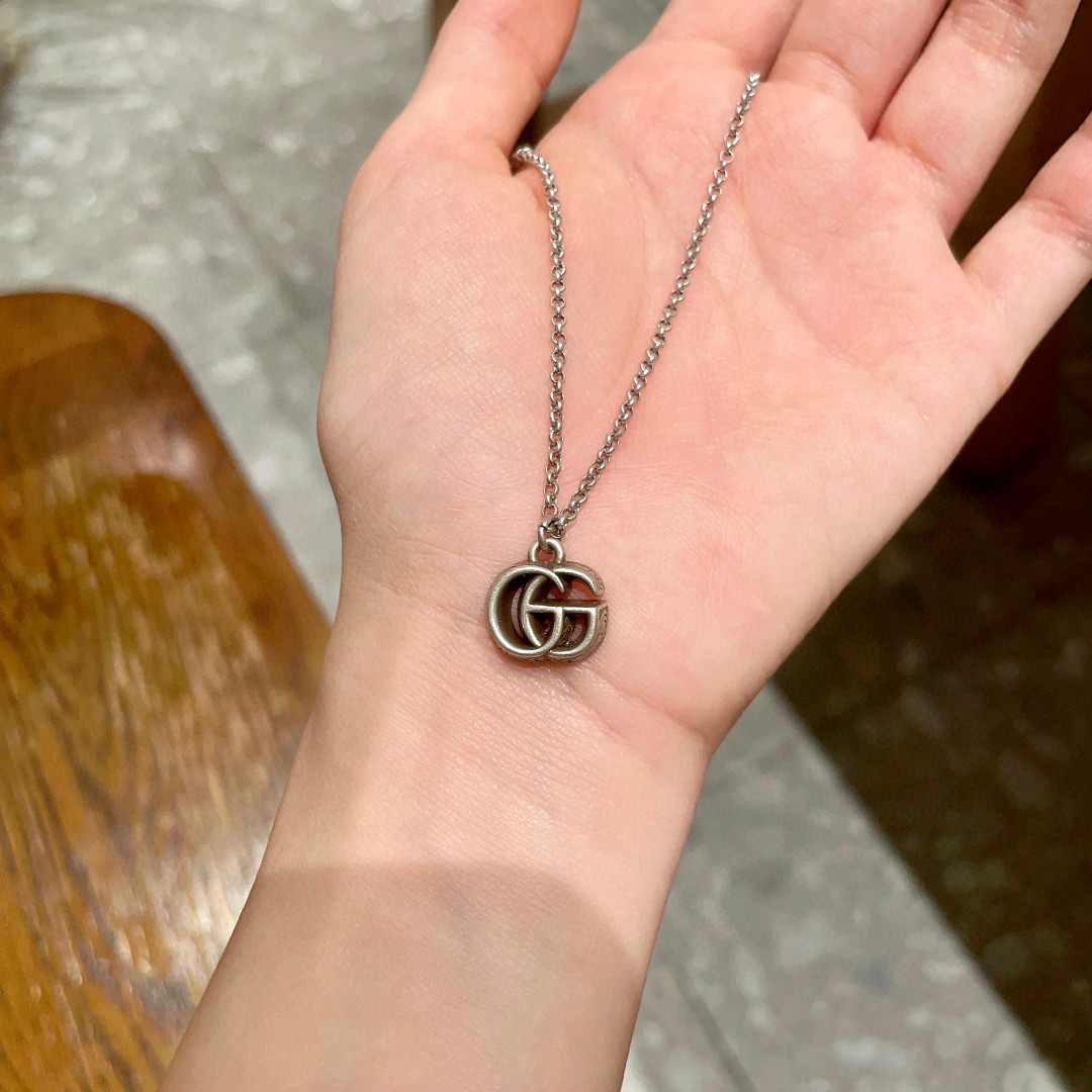 古驰✨经典双G项链 4