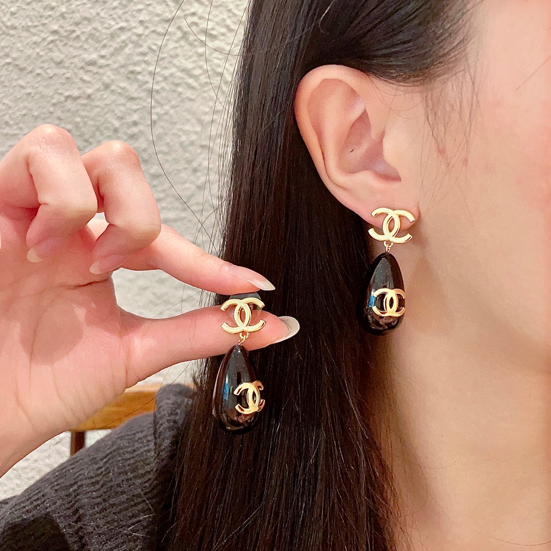 Серьги жемчуг Double C