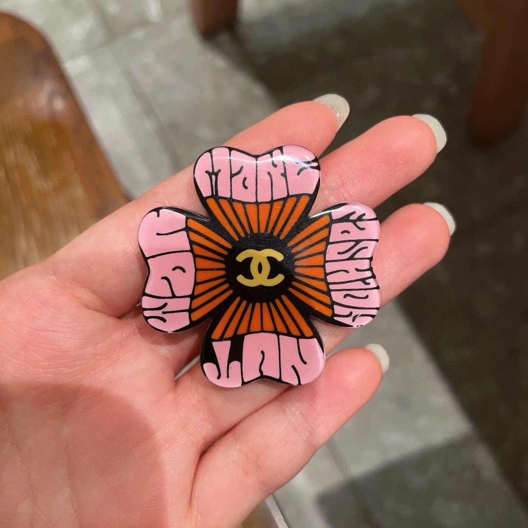 P231 CHANEL DOUBLE-C BROOCH - 图片 4