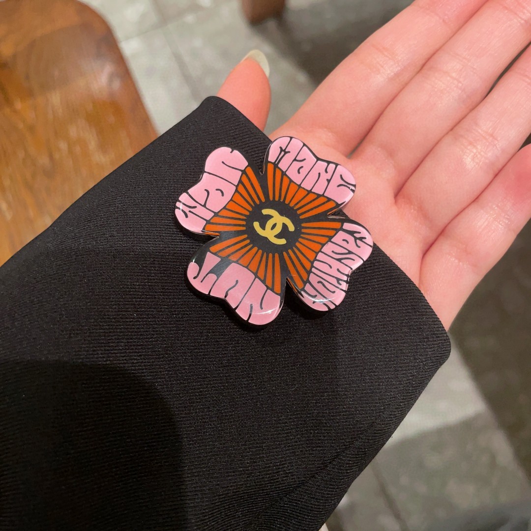 P231 CHANEL DOUBLE-C BROOCH - 图片 3