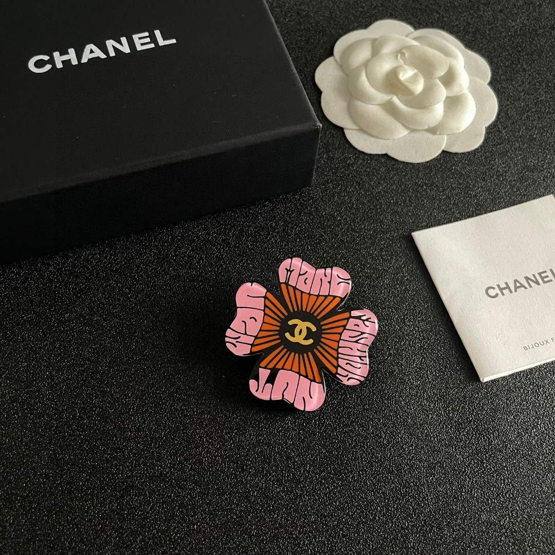 P231 CHANEL DOUBLE-C BROOCH - 图片 6