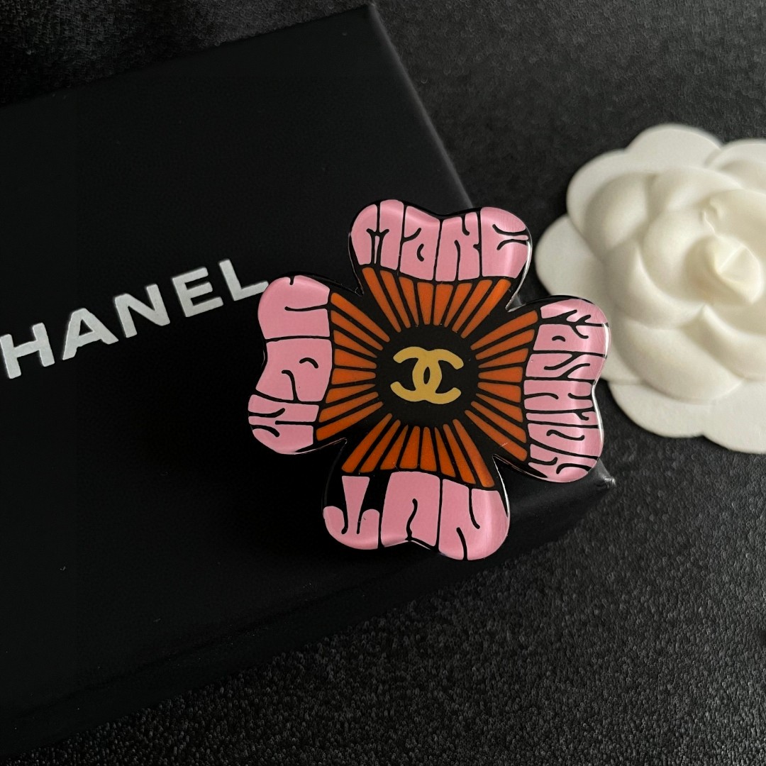 P231 CHANEL DOUBLE-C BROOCH - 图片 9