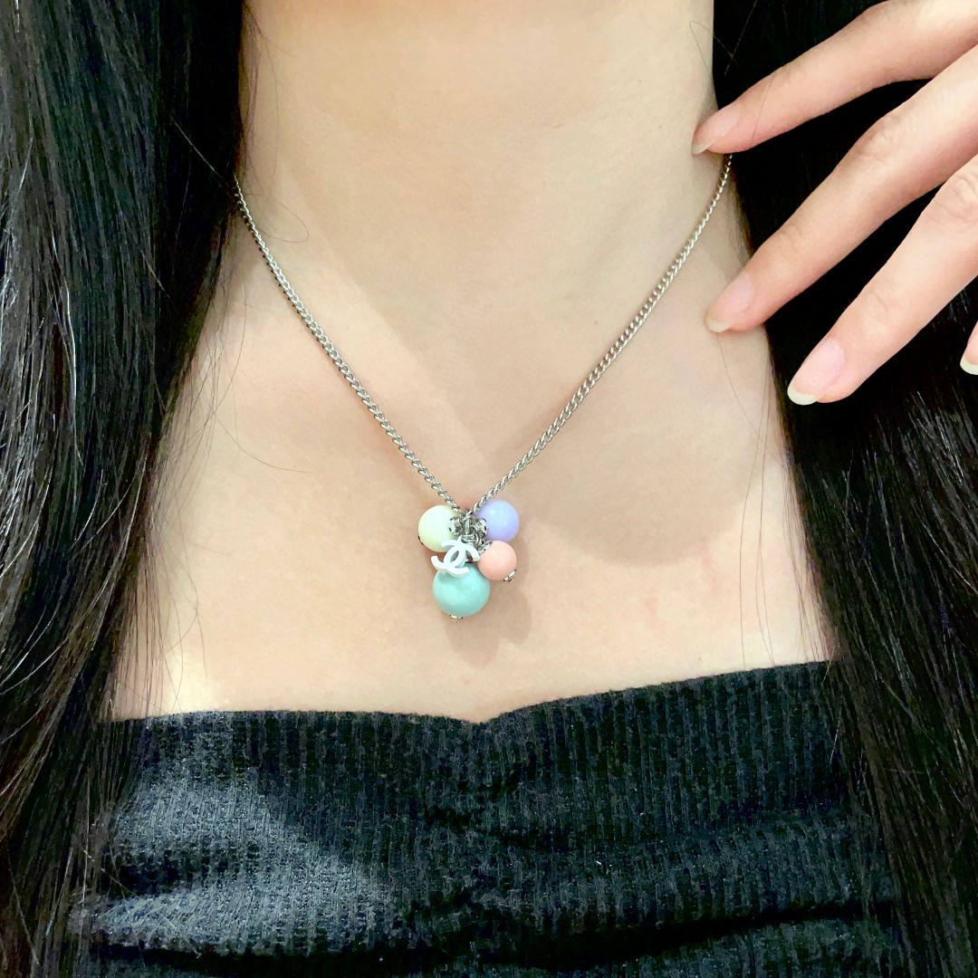 NO:107173,Chanel dopamine grape bunch necklace, jewelry boutique, chanel, necklace19860909香奈儿多巴胺葡萄串项链,饰品精品,chanel,necklace,Jewelry