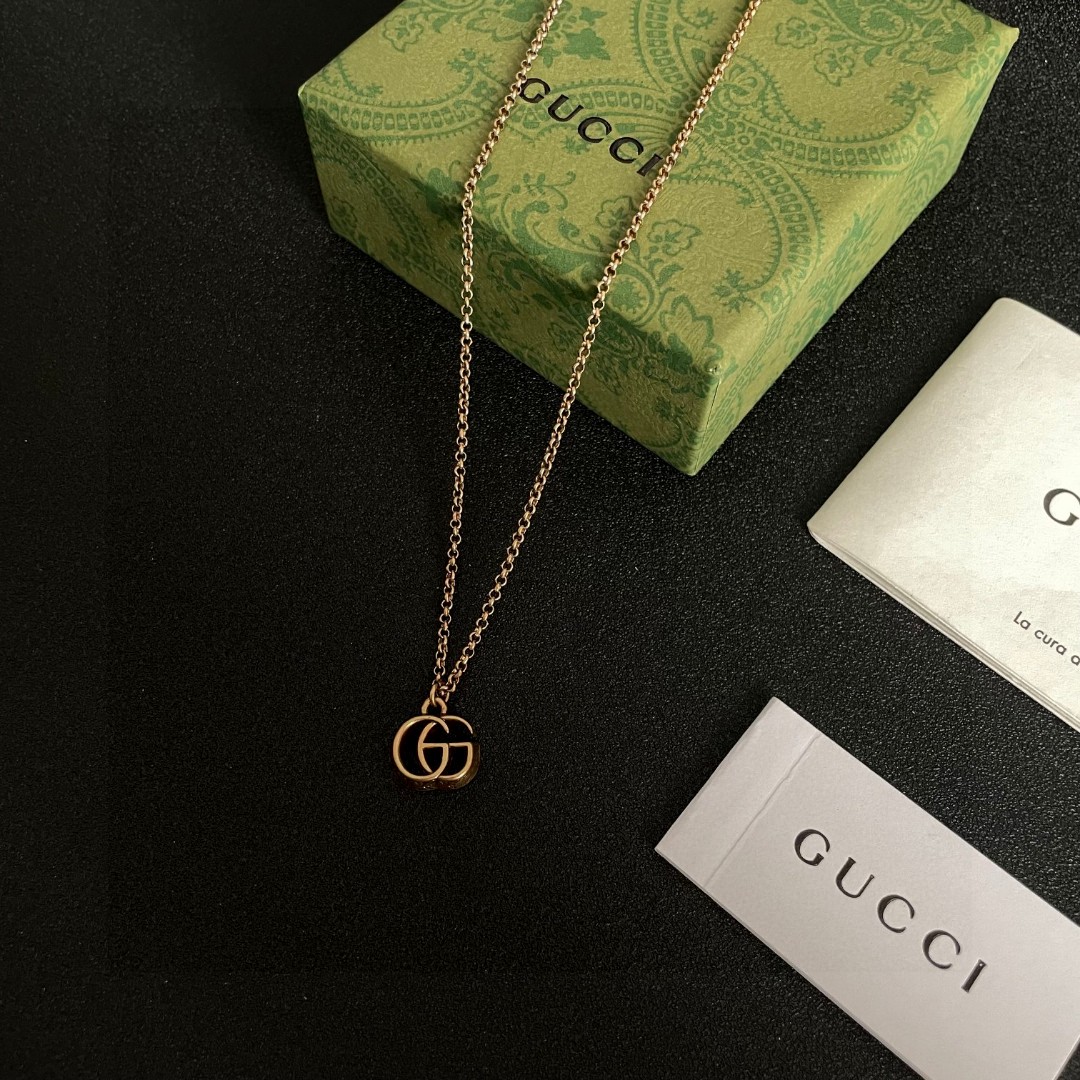  古驰✨经典双G项链