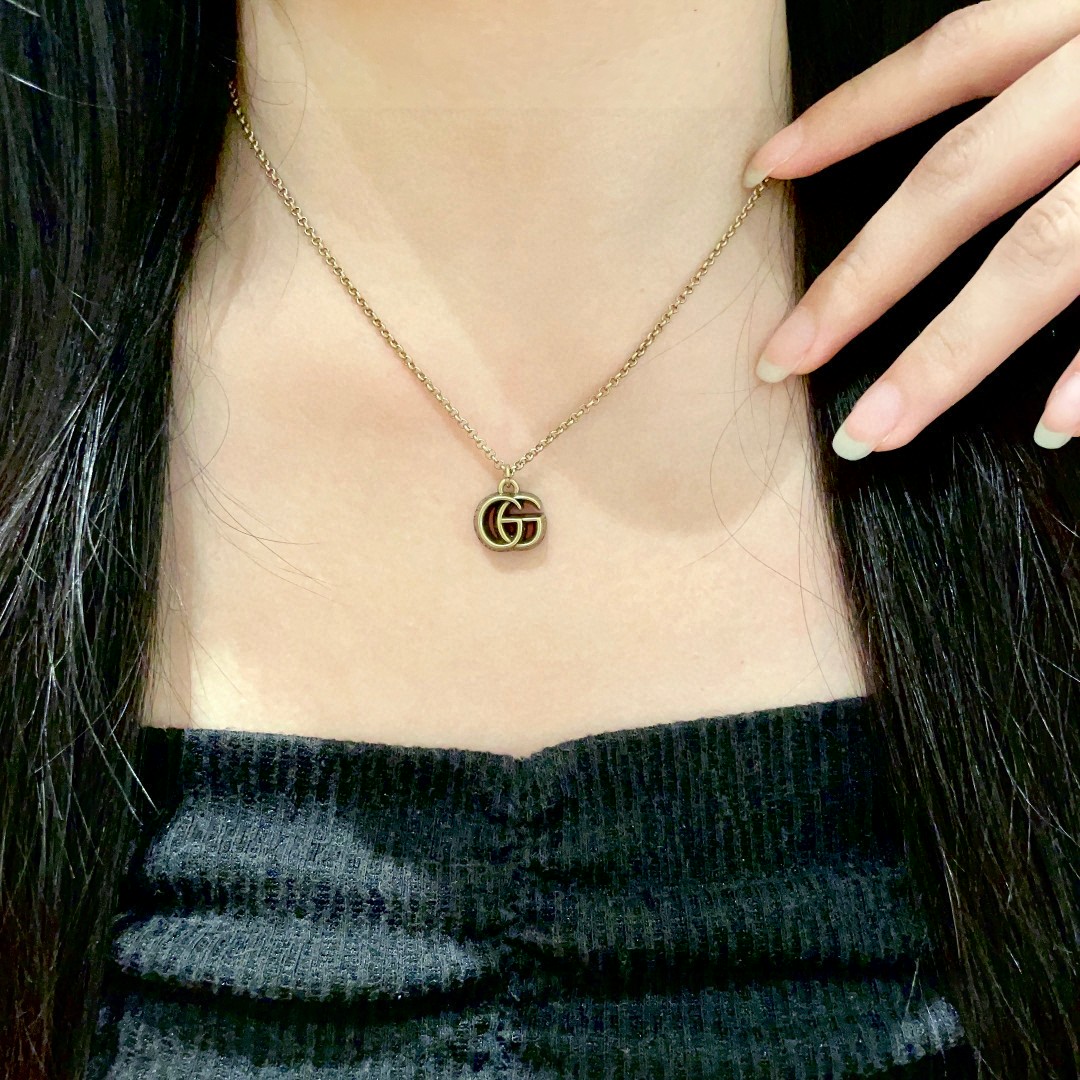  古驰✨经典双G项链
