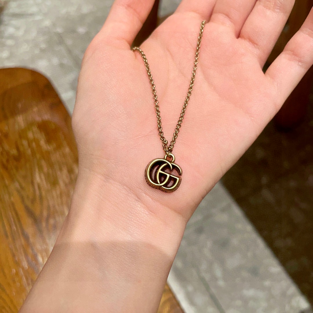  古驰✨经典双G项链