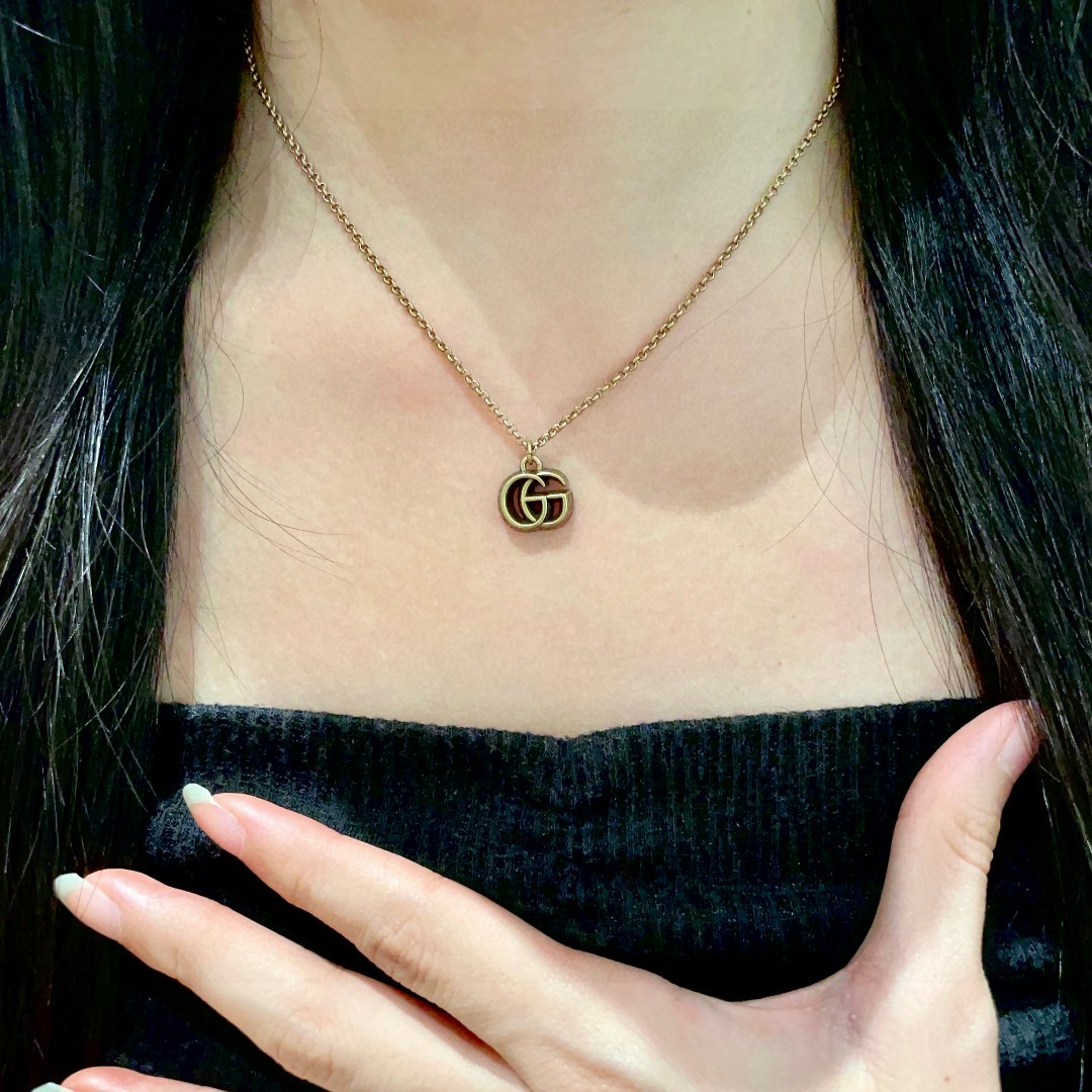  古驰✨经典双G项链