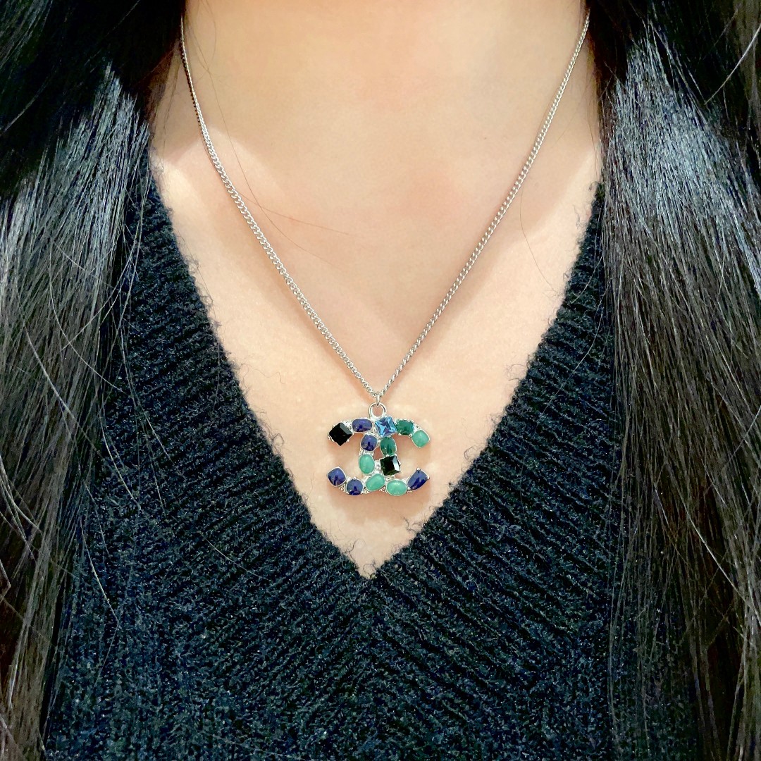  香奈儿✨经典双C项链